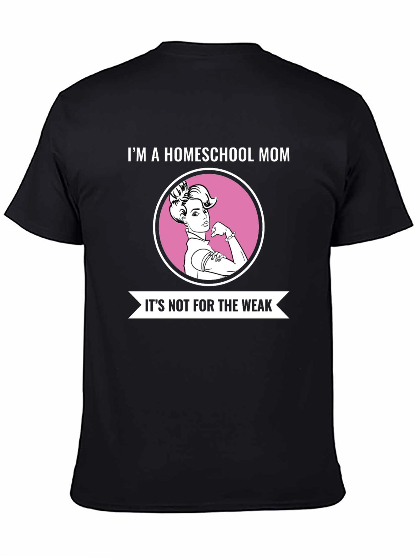 Camiseta para Mamá Homeschooling - No apto para débiles