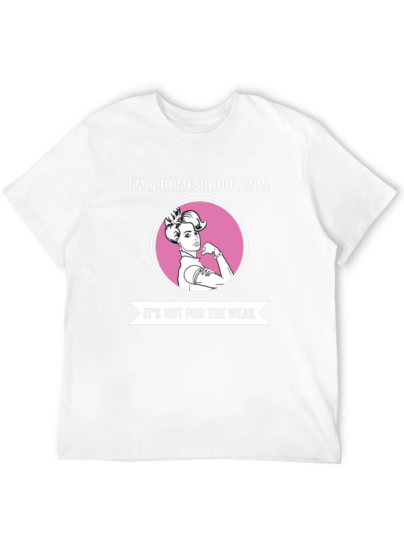 Camiseta para Mamá Homeschooling - No apto para débiles