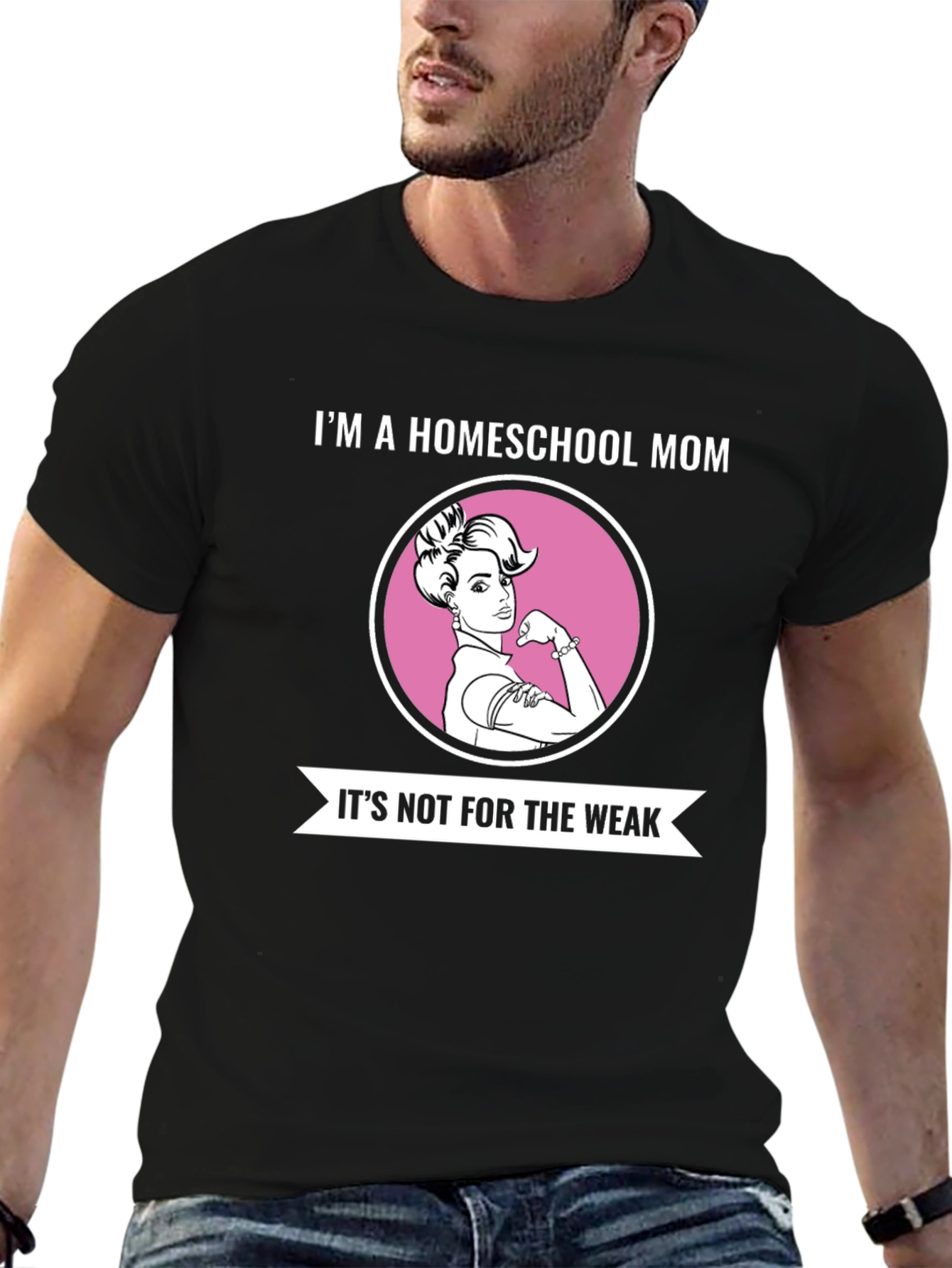 Camiseta para Mamá Homeschooling - No apto para débiles