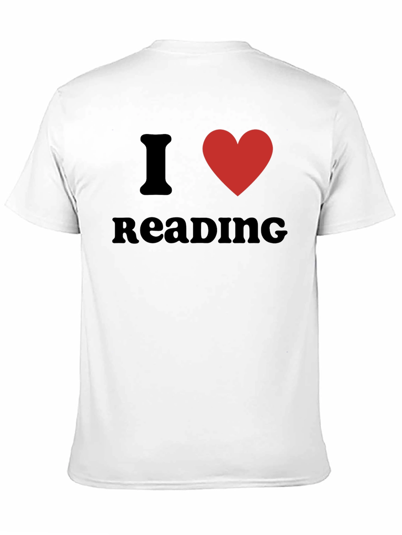 Camiseta Negra Amo Leer para Amantes de la Lectura