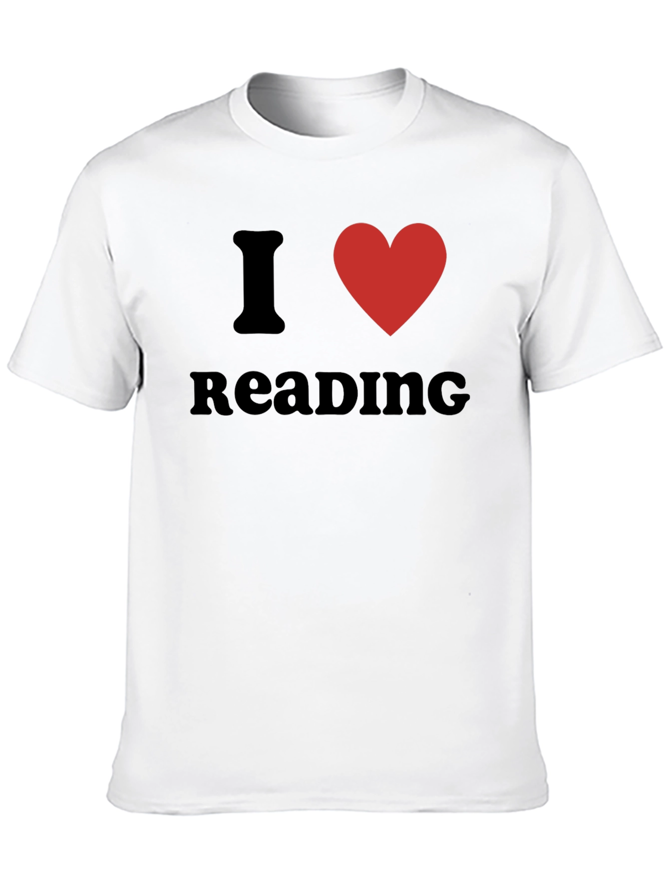 Camiseta Negra Amo Leer para Amantes de la Lectura