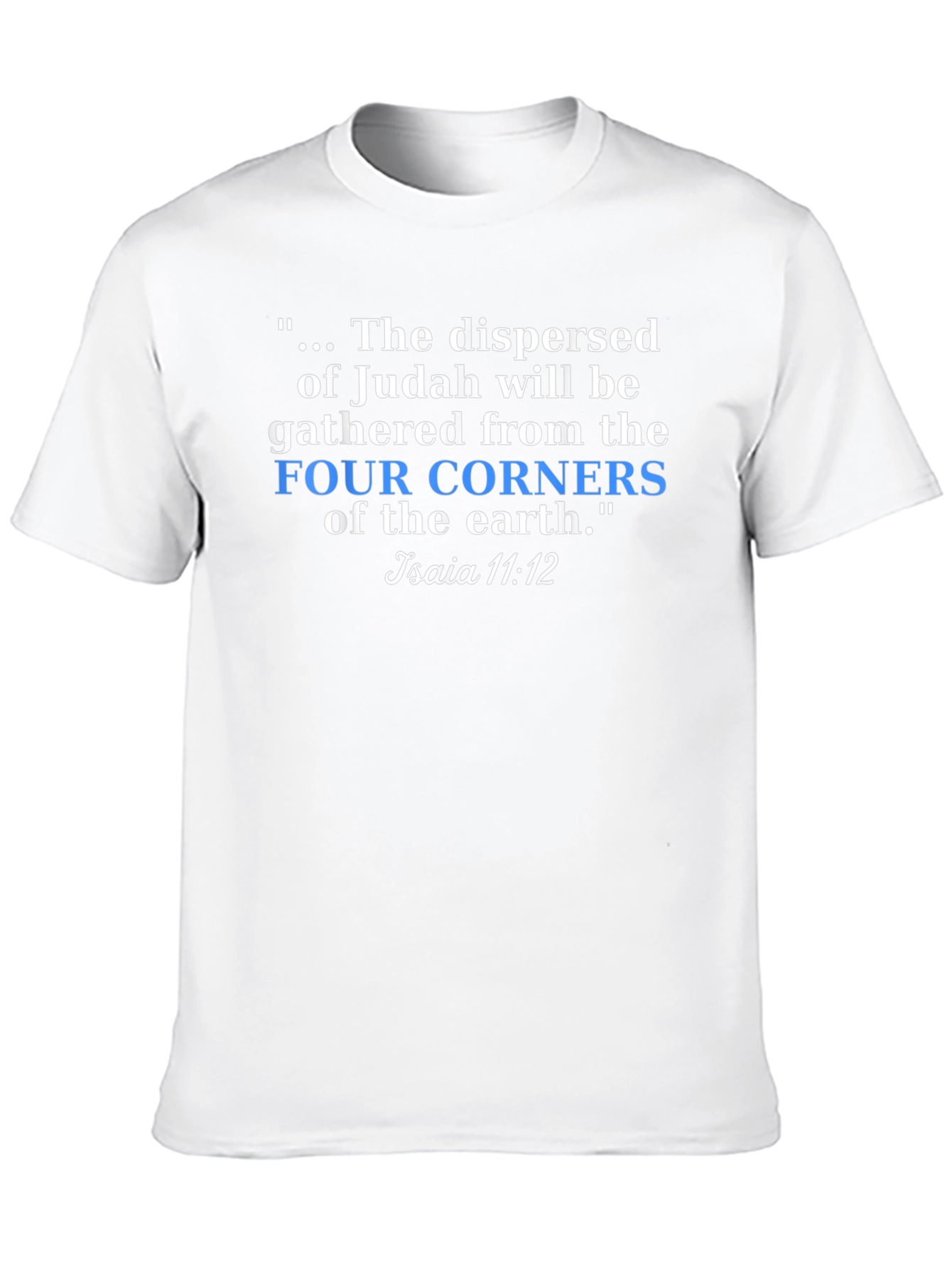 Camiseta Negra: Judá y los Cuatro Rincones