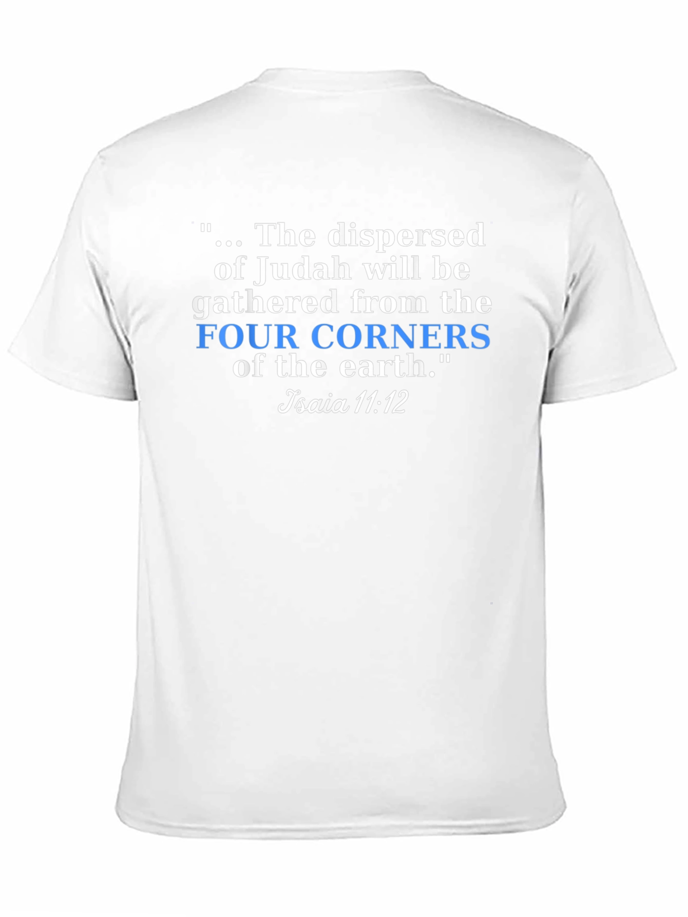Camiseta Negra: Judá y los Cuatro Rincones