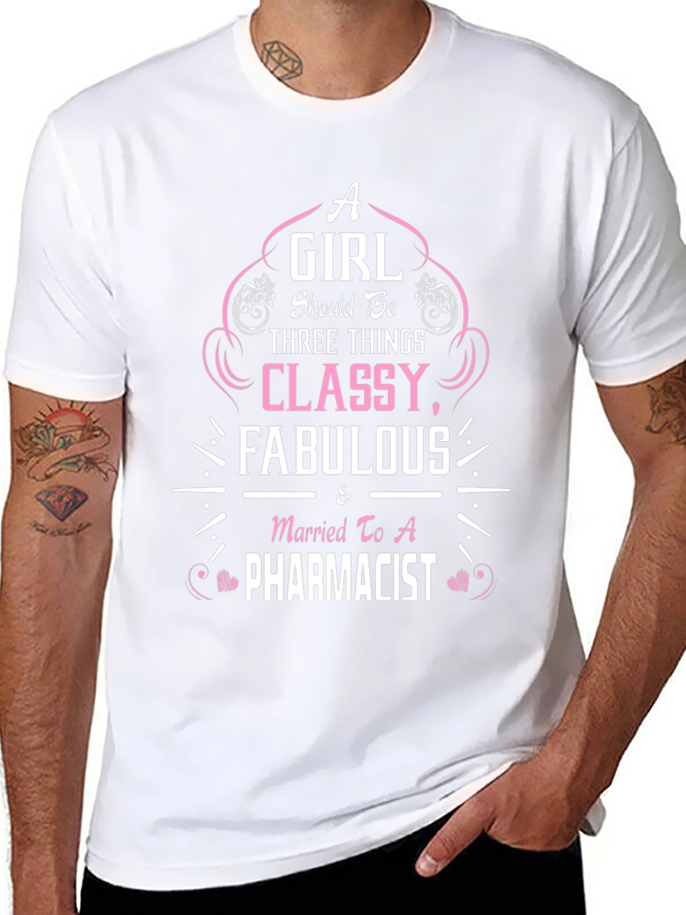 Camiseta Negra Mujer de Farmacéutico: Elegante y Fabulosa