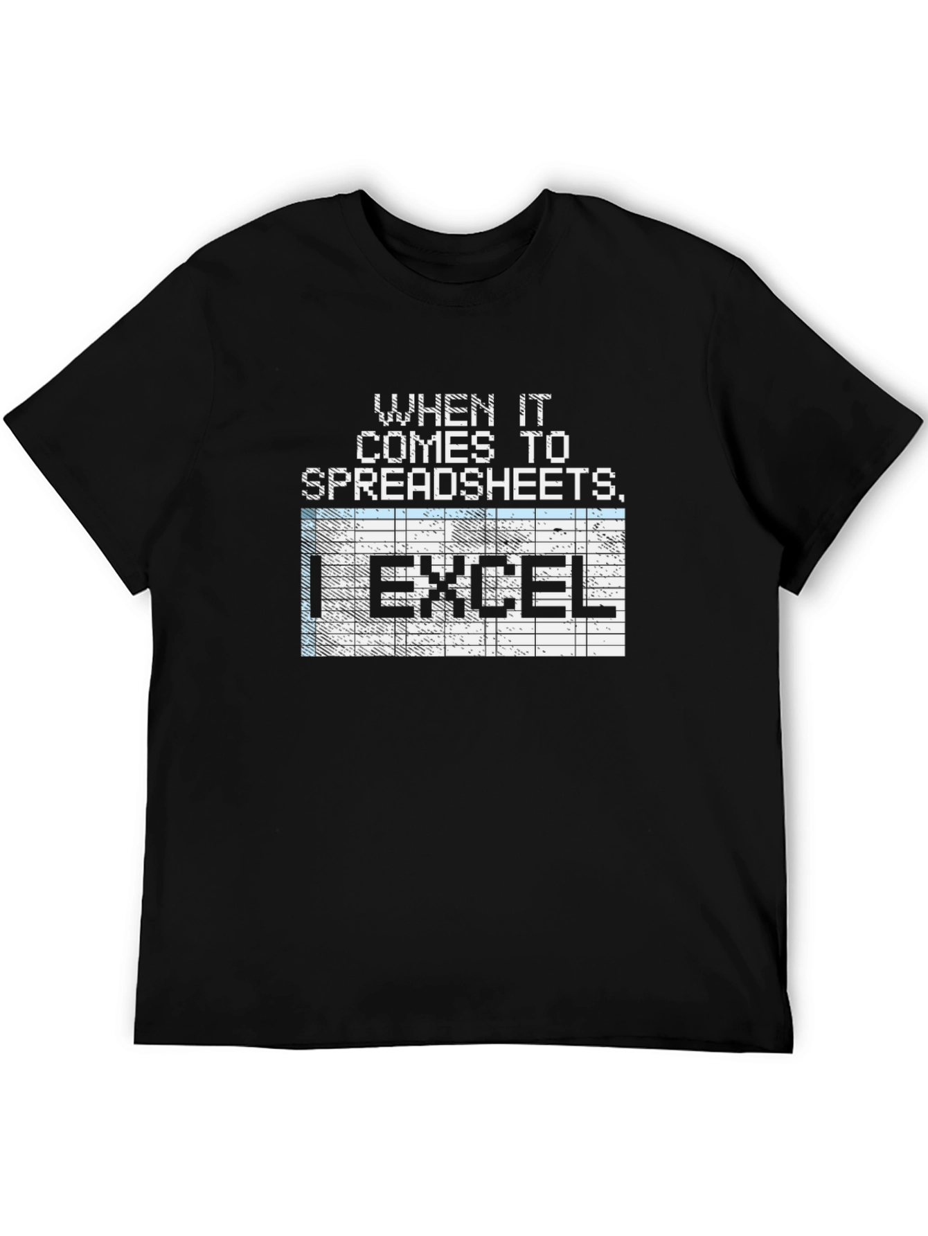 Camiseta Hombre: ¡Excel en Hojas de Cálculo!