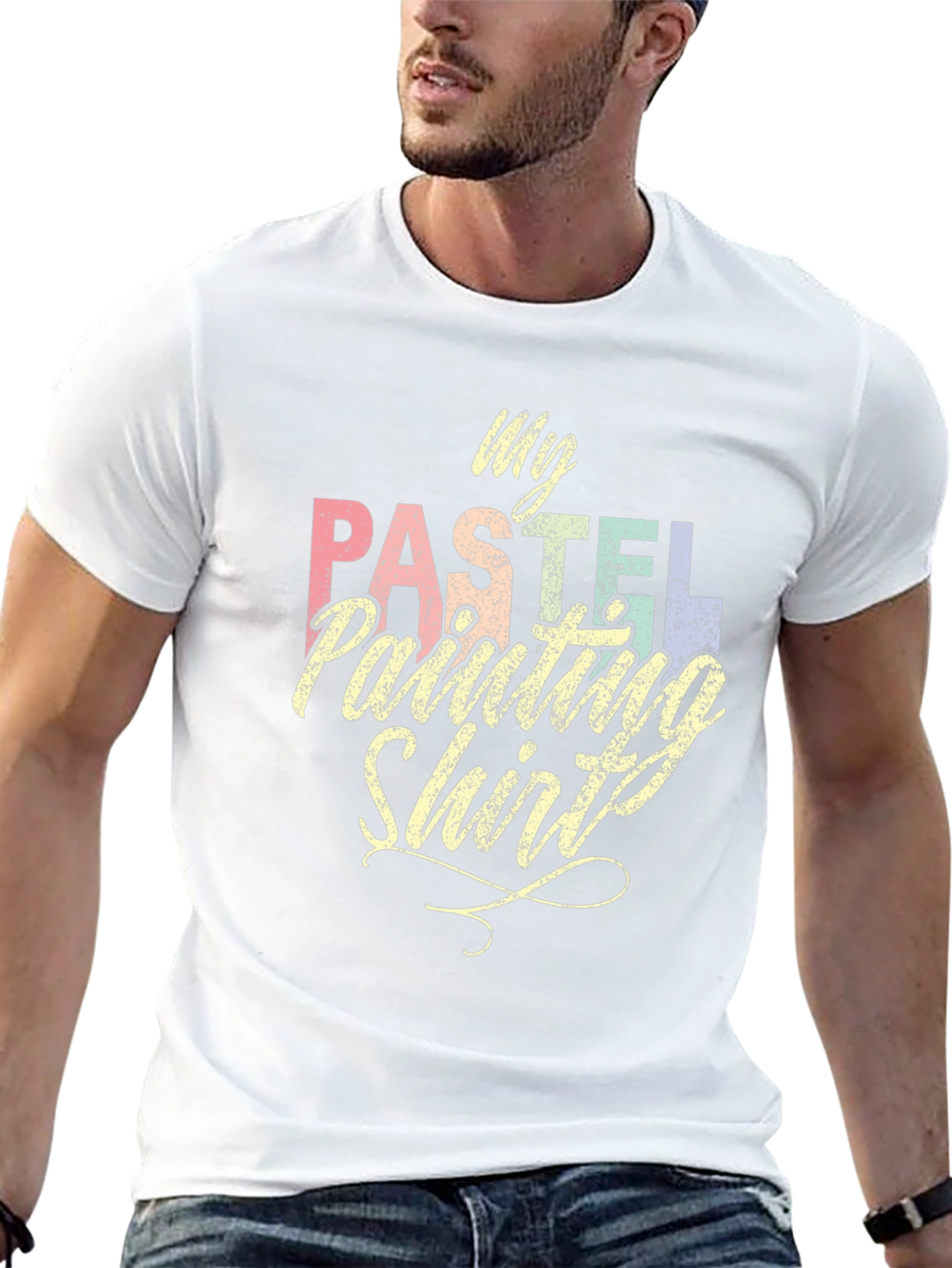Camiseta Negra My Pastel Painting Shirt