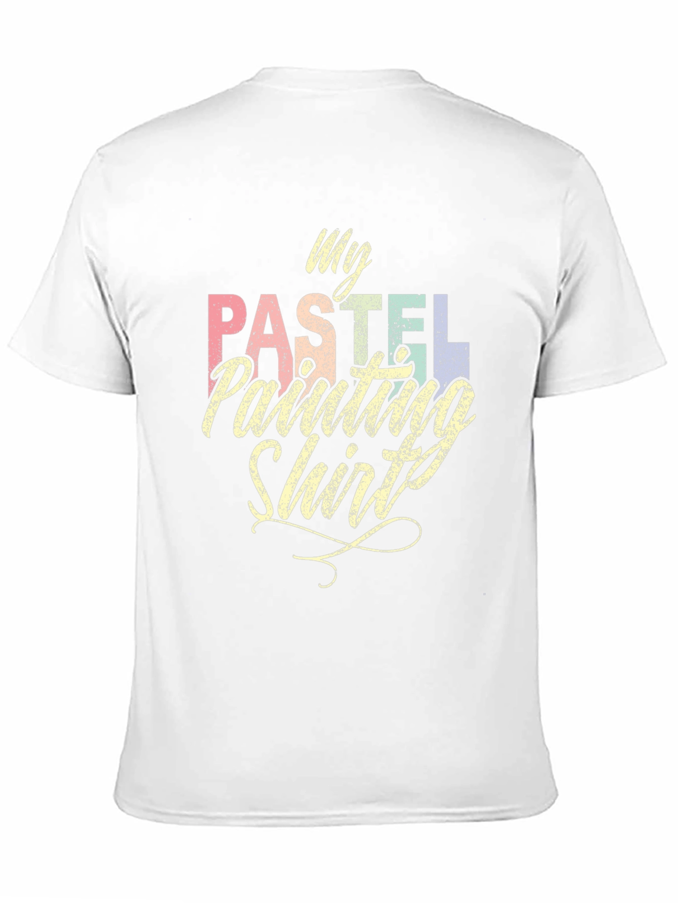 Camiseta Negra My Pastel Painting Shirt