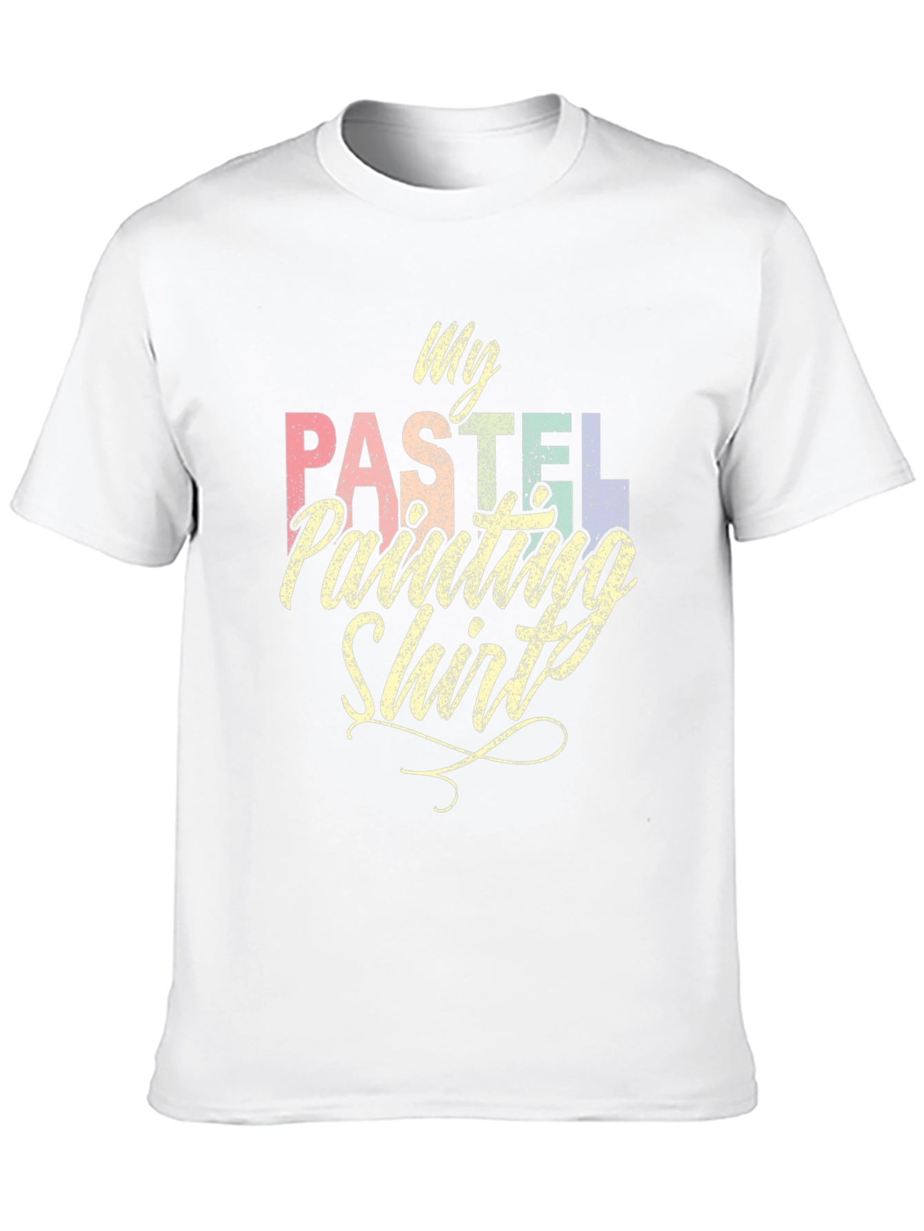 Camiseta Negra My Pastel Painting Shirt
