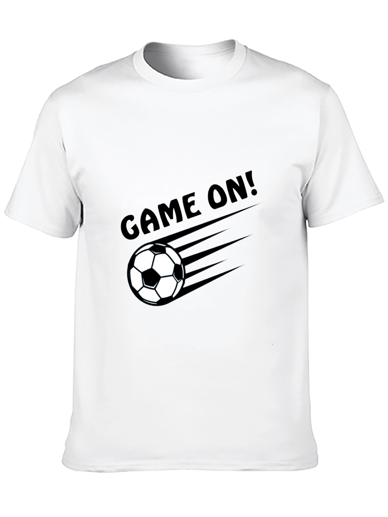 Camiseta Negra Fútbol ¡A jugar!