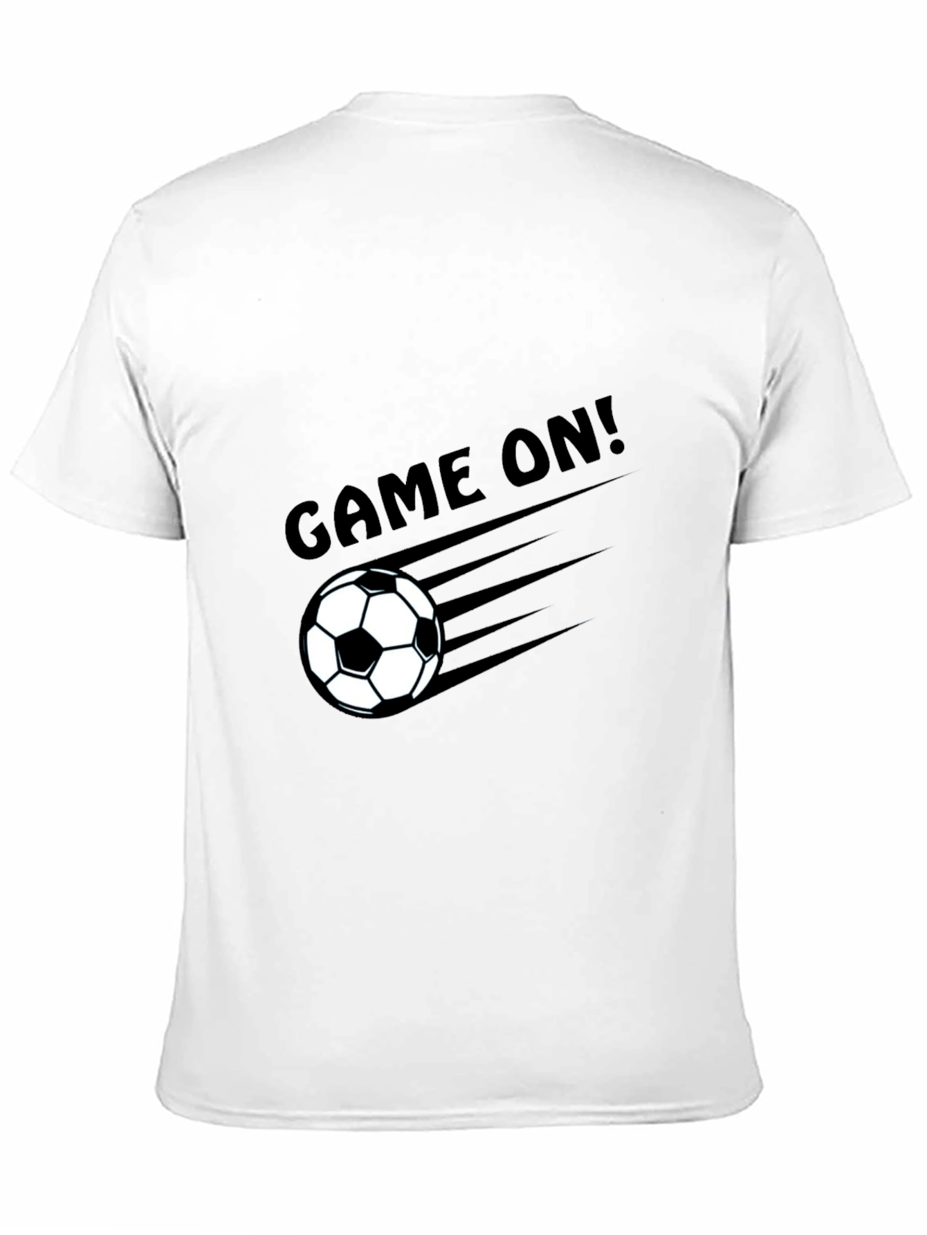 Camiseta Negra Fútbol ¡A jugar!