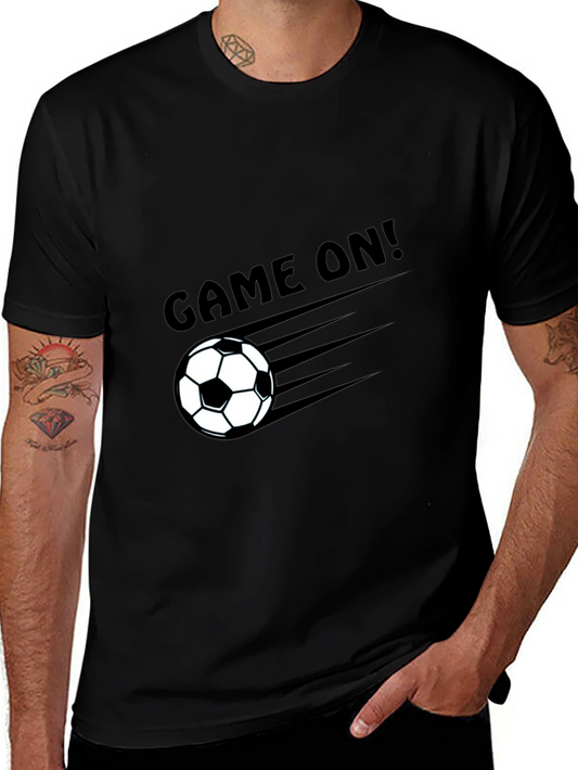 Camiseta Negra Fútbol ¡A jugar!