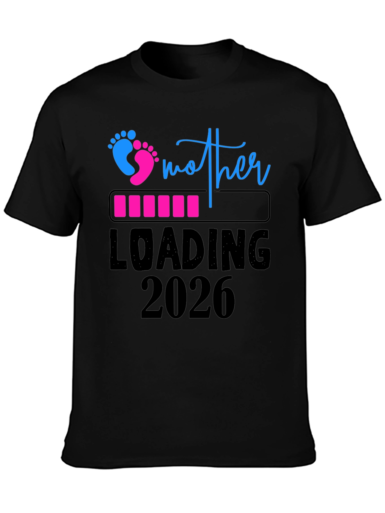 Camiseta Mother Loading 2026 Negra