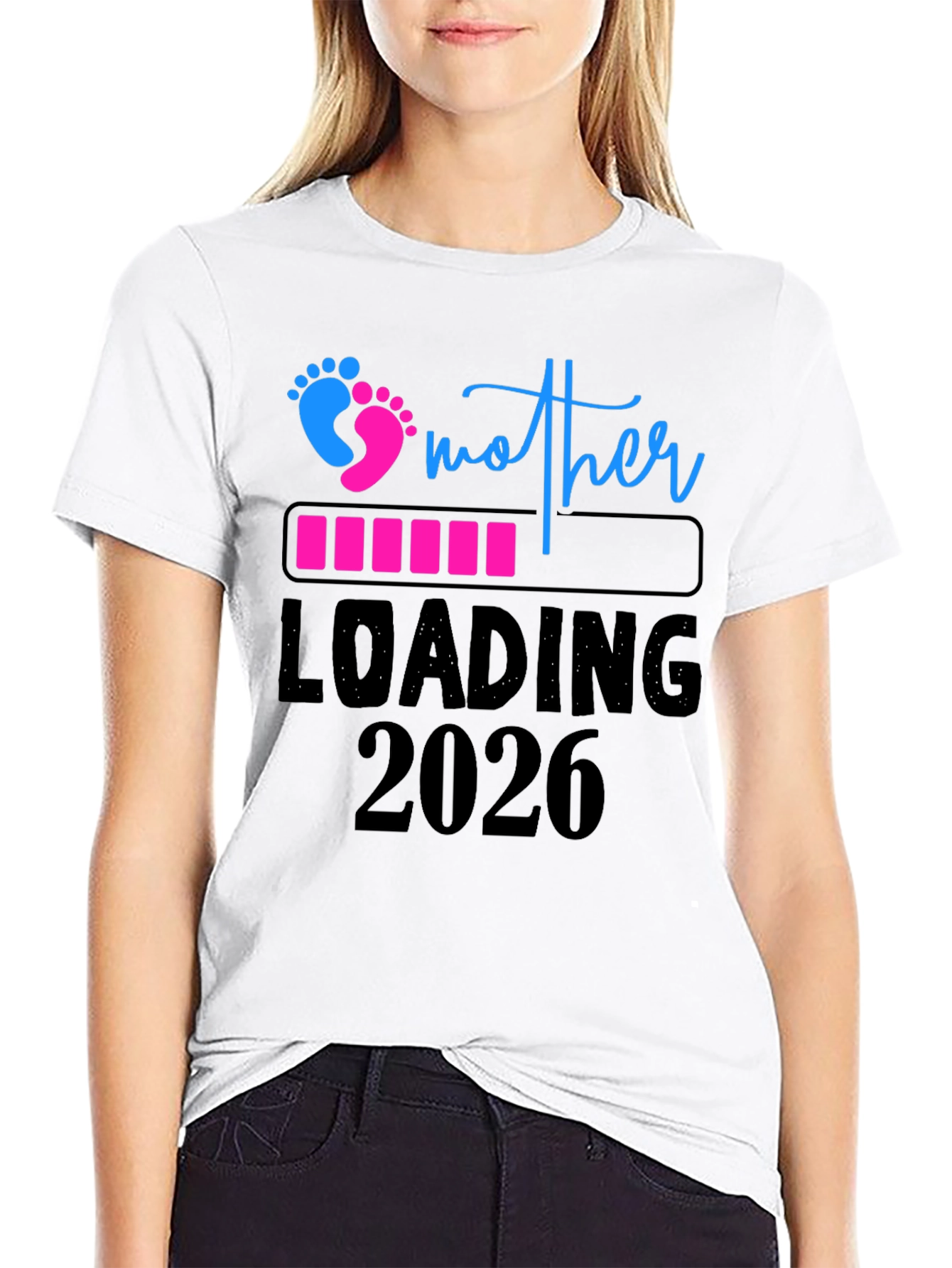 Camiseta Mother Loading 2026 Negra