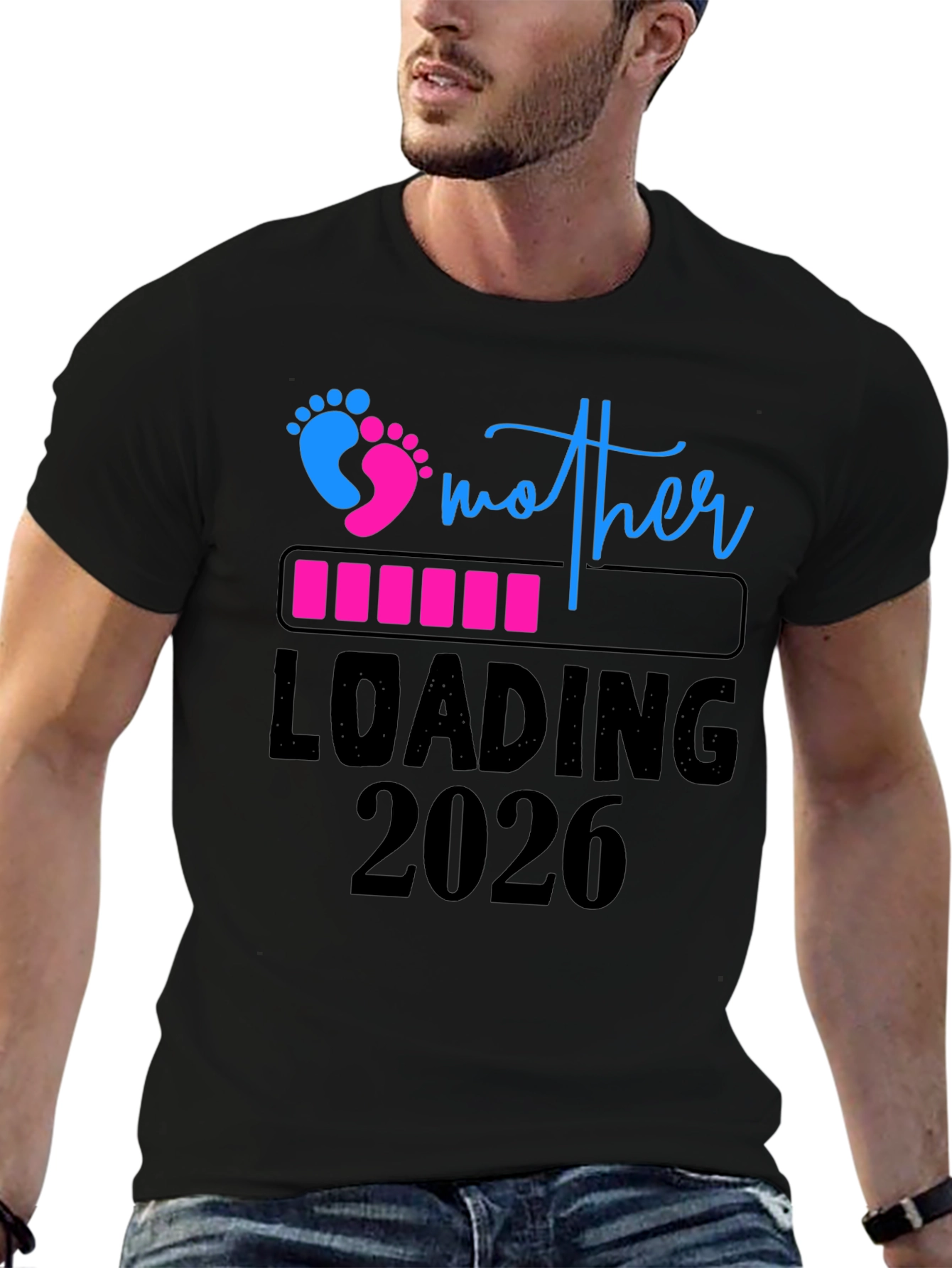Camiseta Mother Loading 2026 Negra