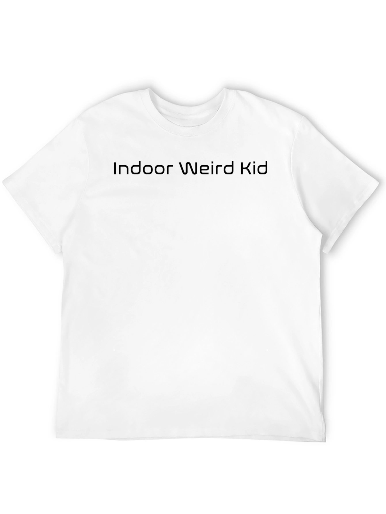 Camiseta Negra Indoor Weird Kid