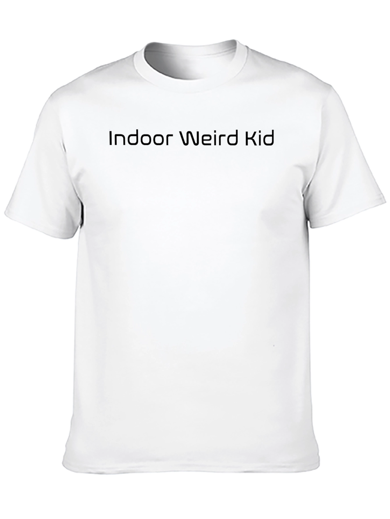 Camiseta Negra Indoor Weird Kid