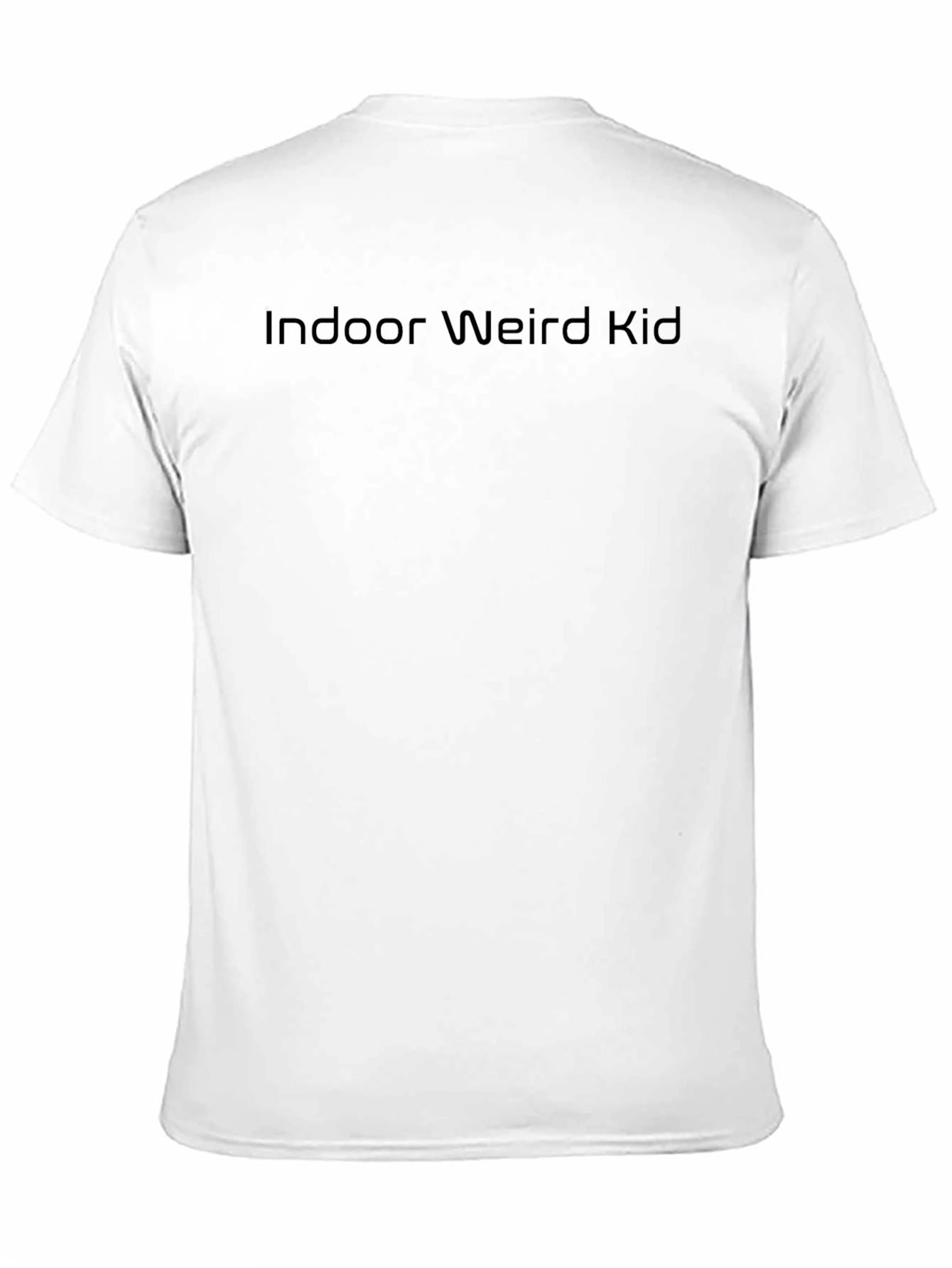 Camiseta Negra Indoor Weird Kid