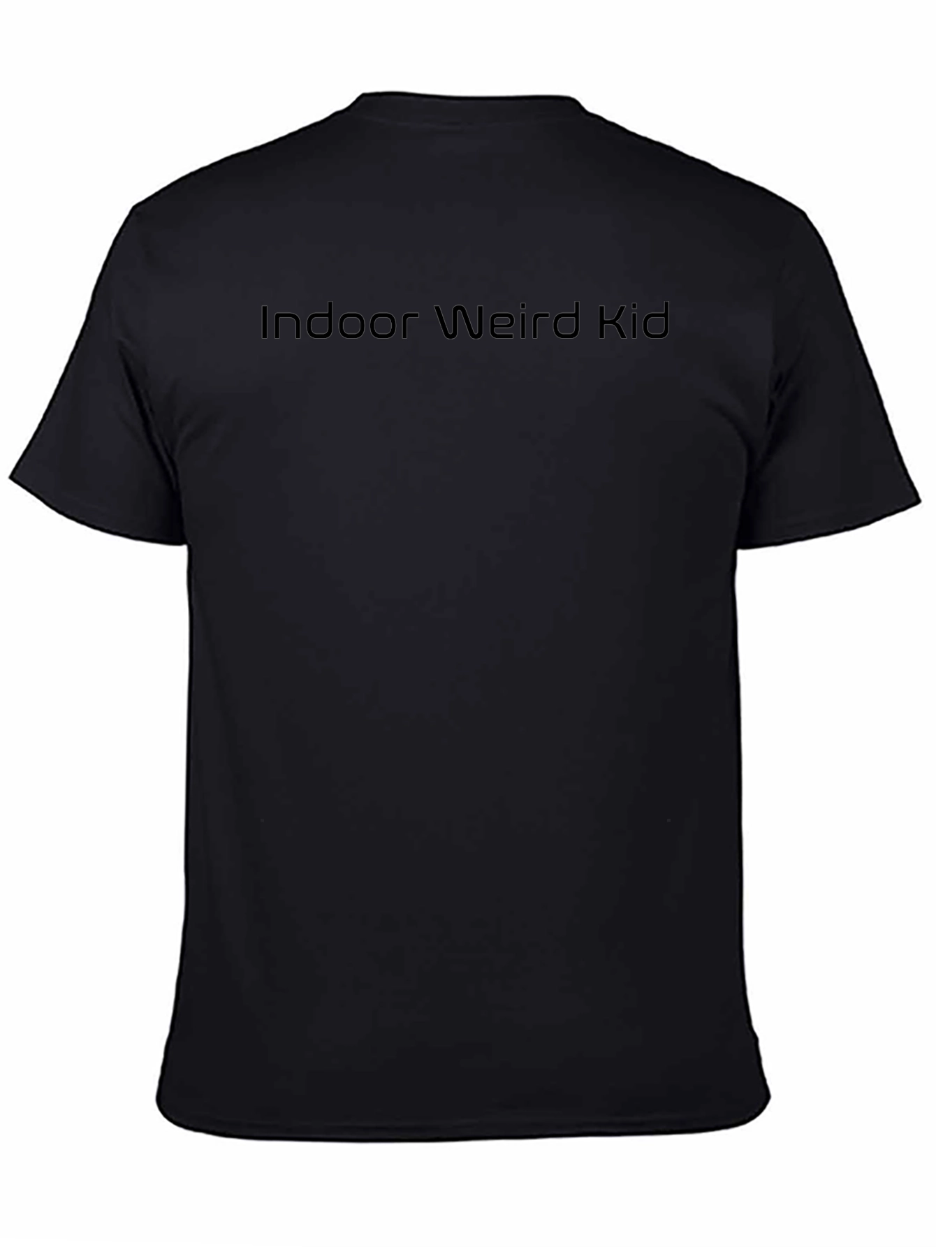 Camiseta Negra Indoor Weird Kid