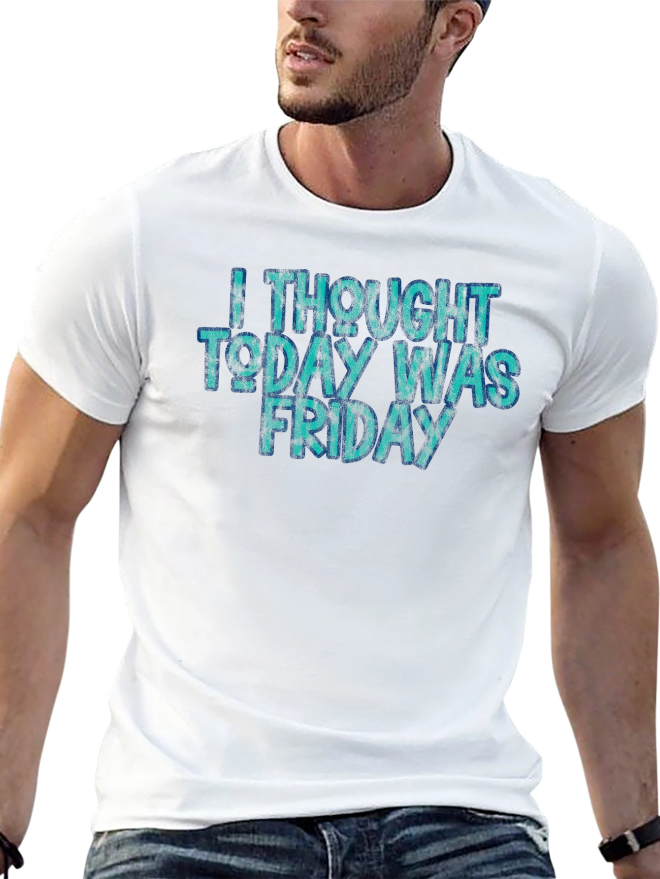 Camiseta Negra: Pensé Que Era Viernes