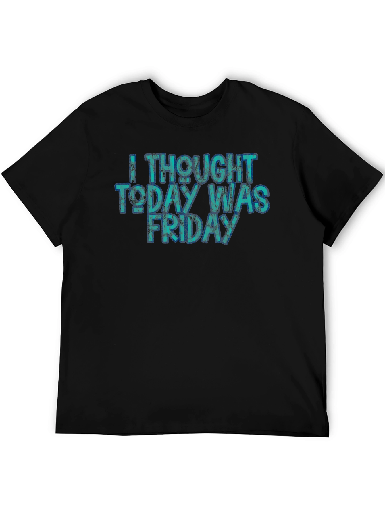 Camiseta Negra: Pensé Que Era Viernes