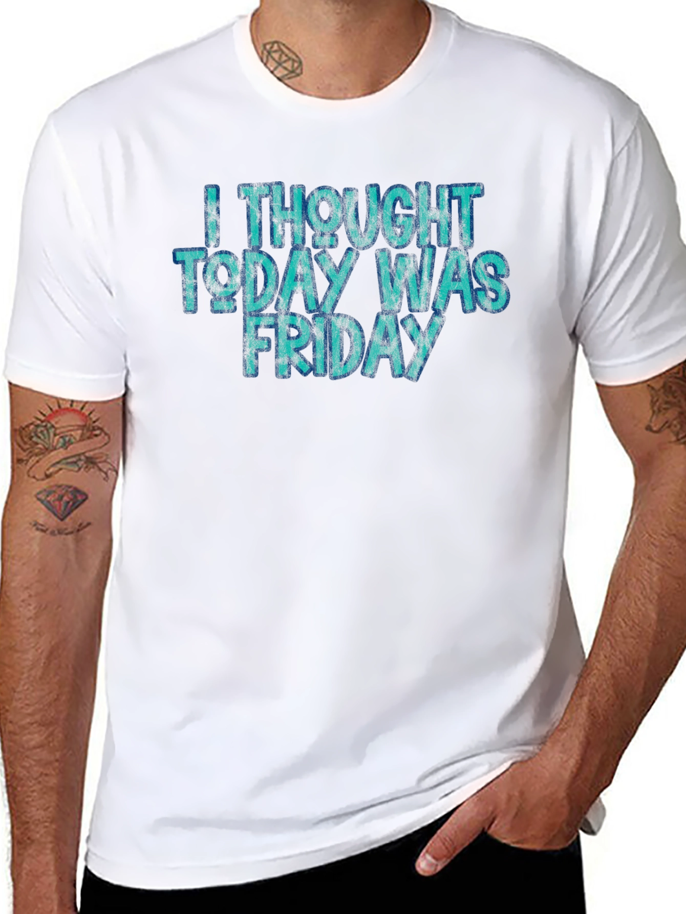 Camiseta Negra: Pensé Que Era Viernes