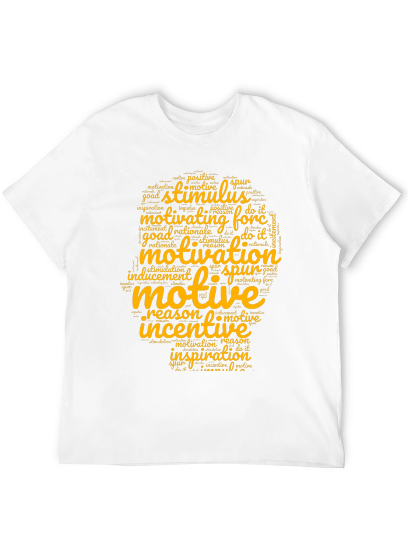 Camiseta Motivacional Negra para Hombre