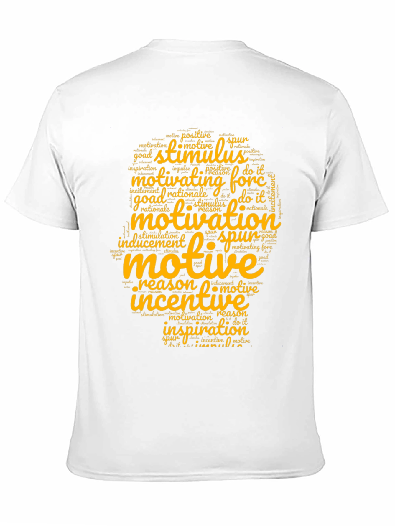 Camiseta Motivacional Negra para Hombre