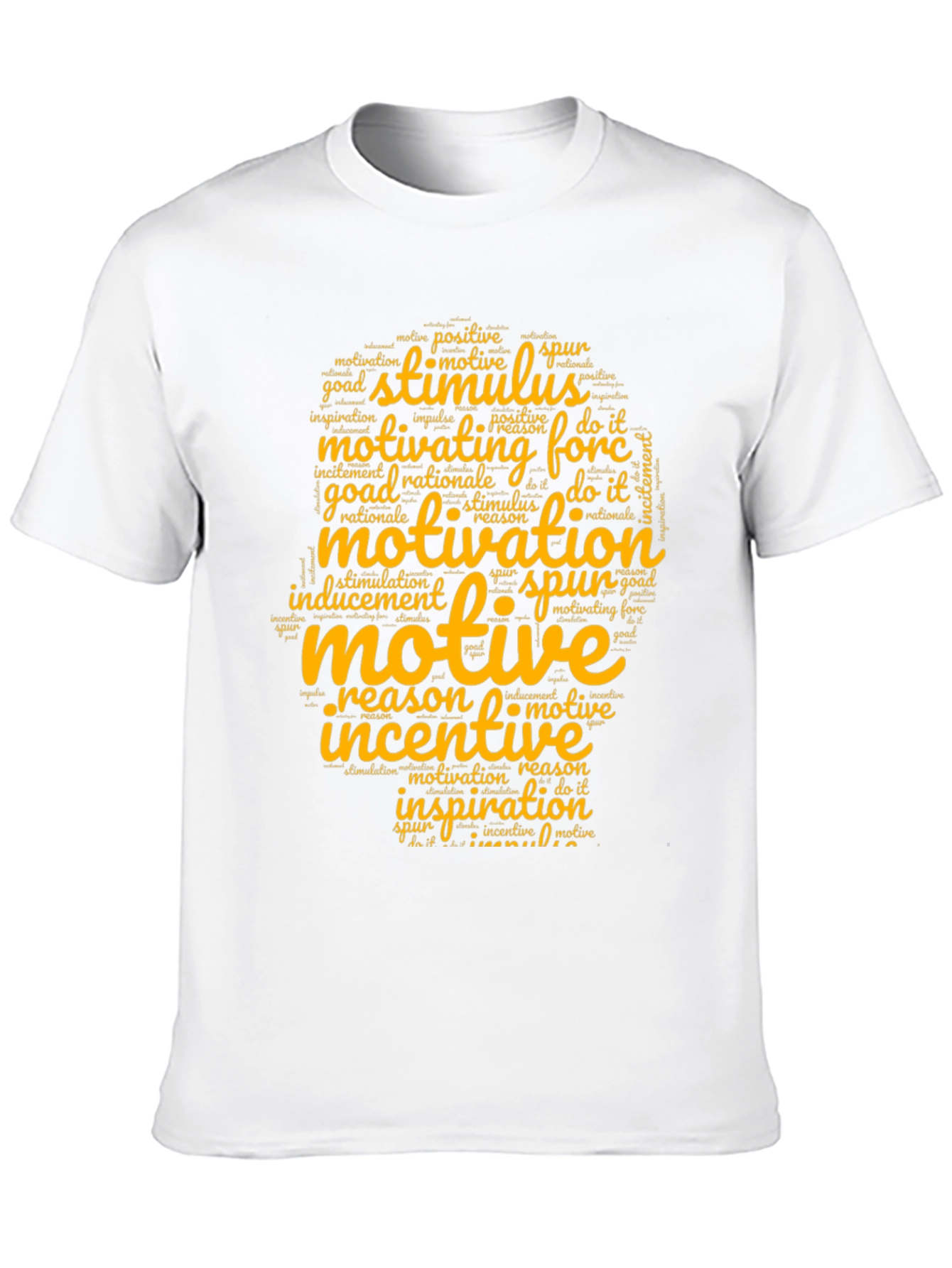 Camiseta Motivacional Negra para Hombre