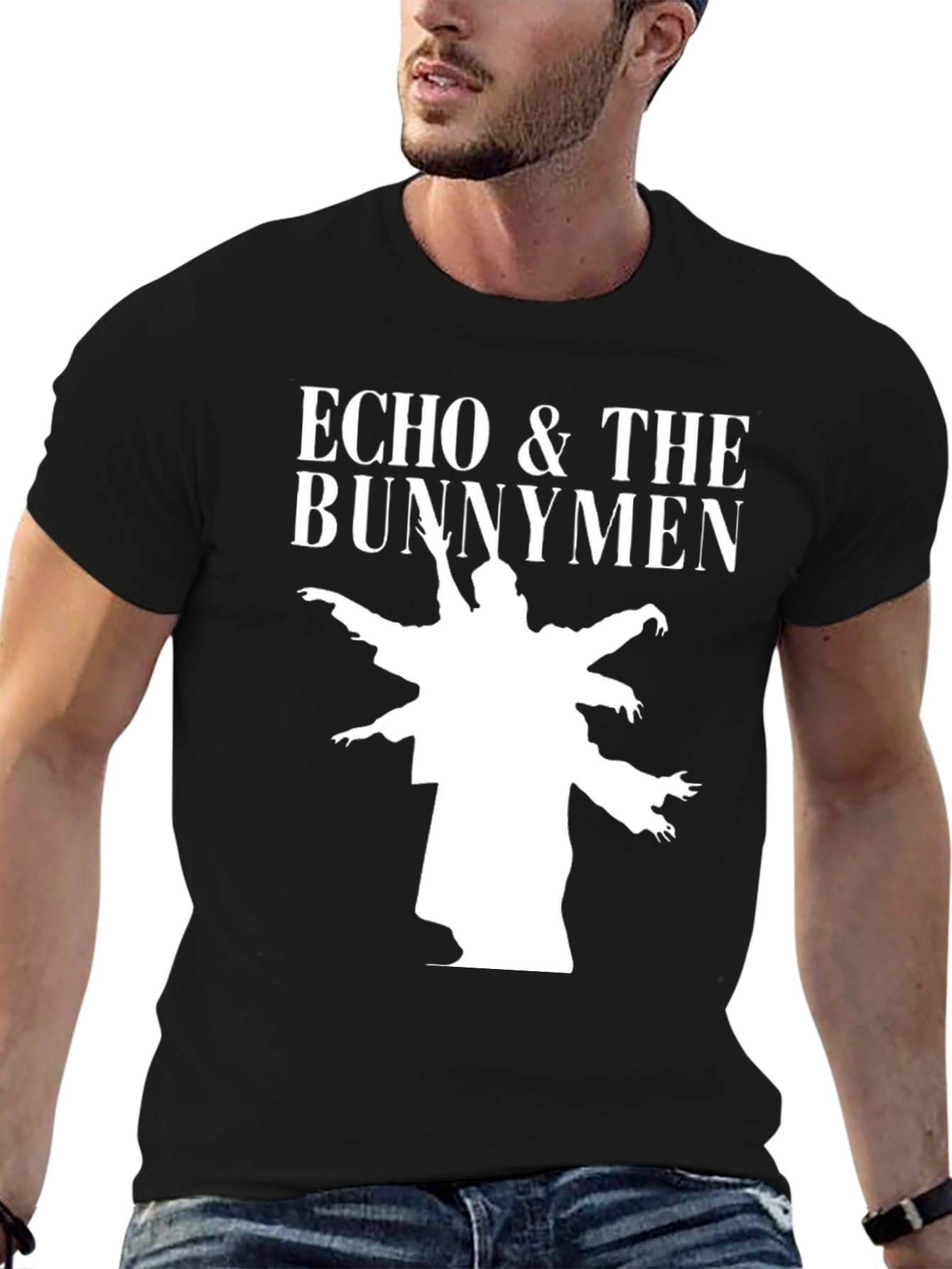 Camiseta Negra Echo & The Bunnymen