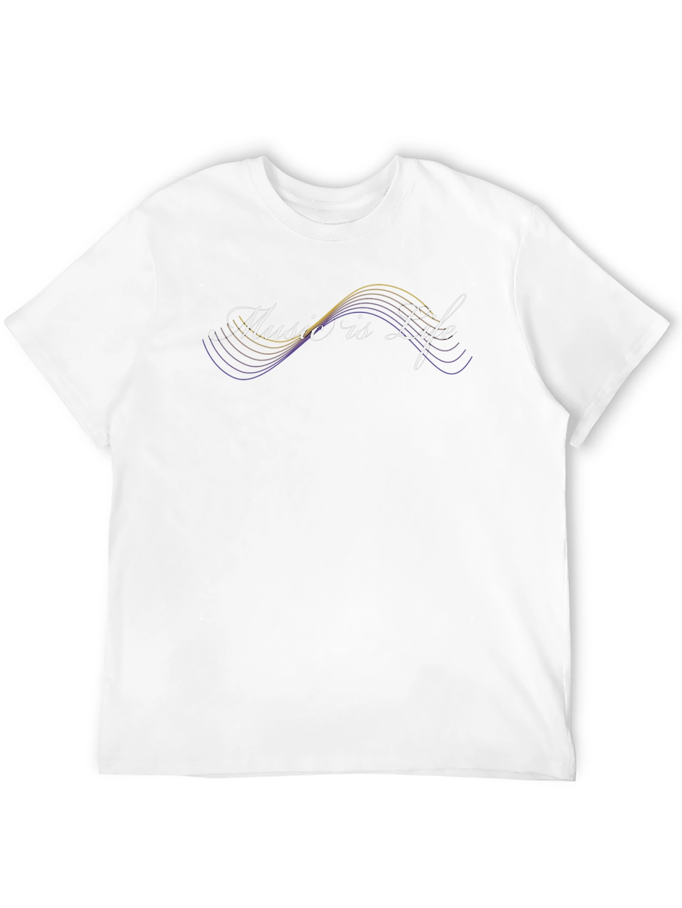 Camiseta Negra La Música es Vida