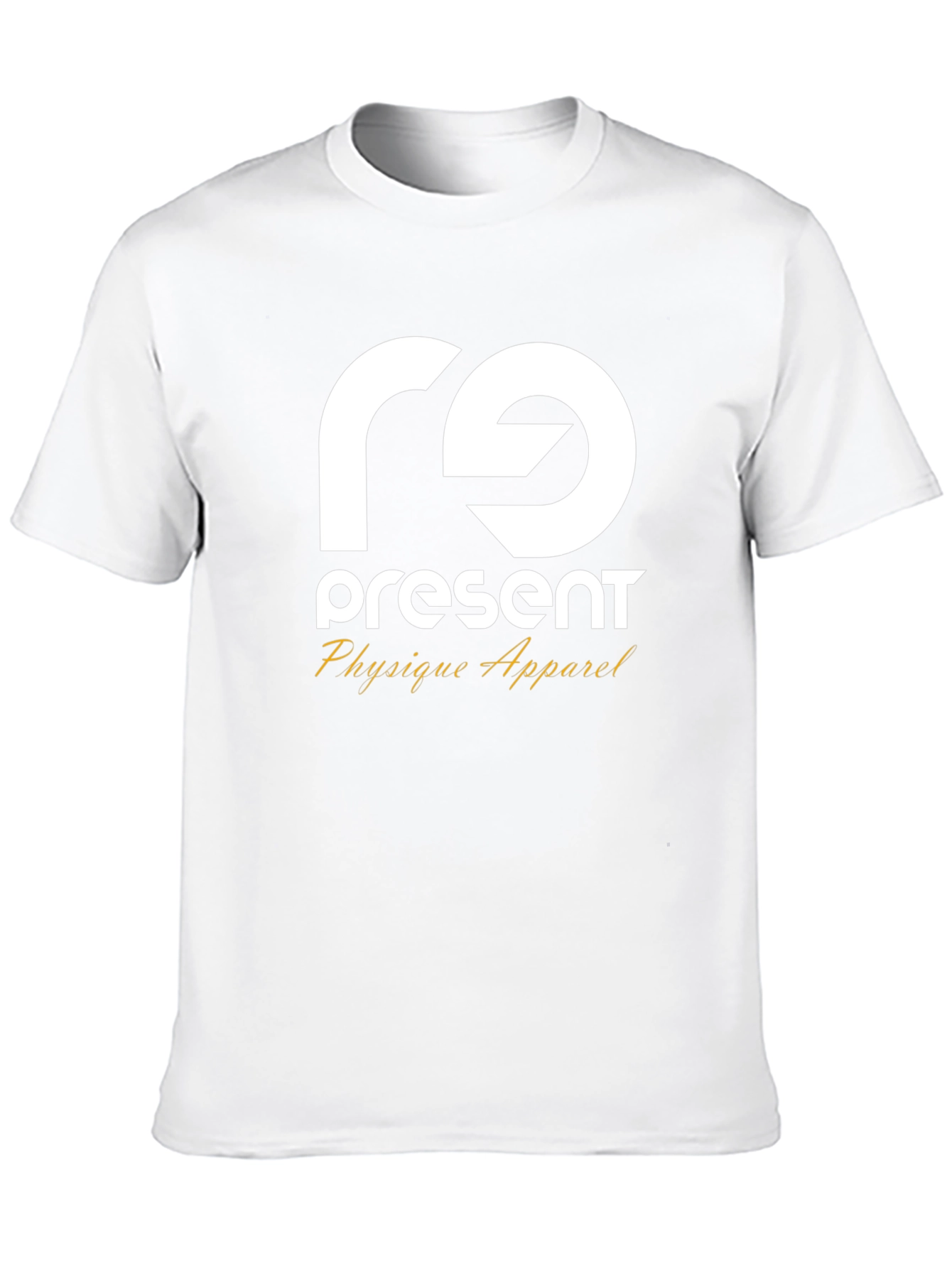 Camiseta Negra Present Physique Apparel Estilo Casual