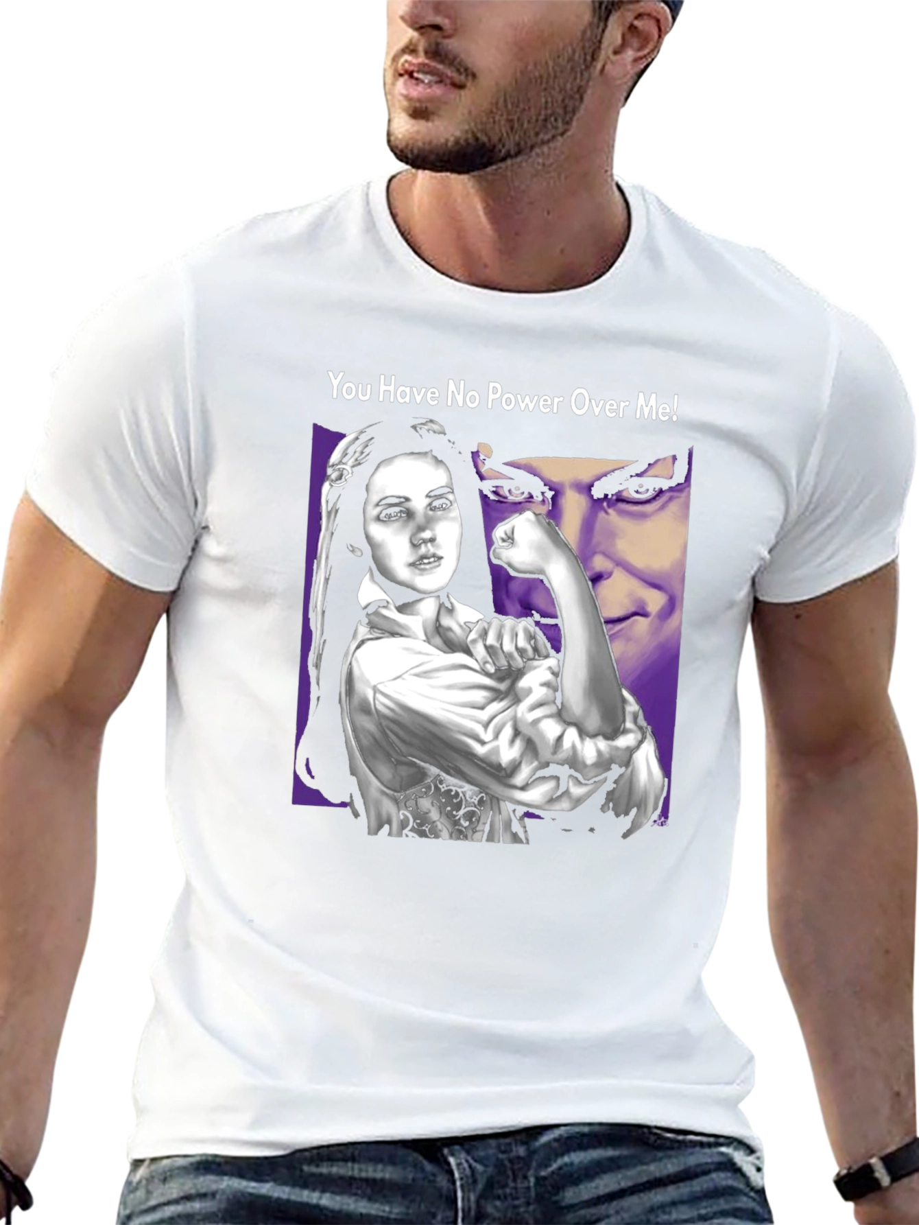 Camiseta Negra Labyrinth No Tienes Poder Sobre Mi