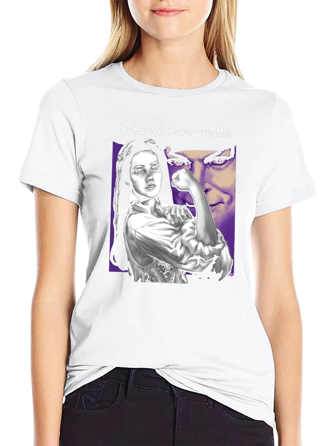 Camiseta Negra Labyrinth No Tienes Poder Sobre Mi