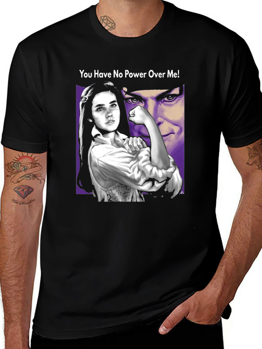 Camiseta Negra Labyrinth No Tienes Poder Sobre Mi