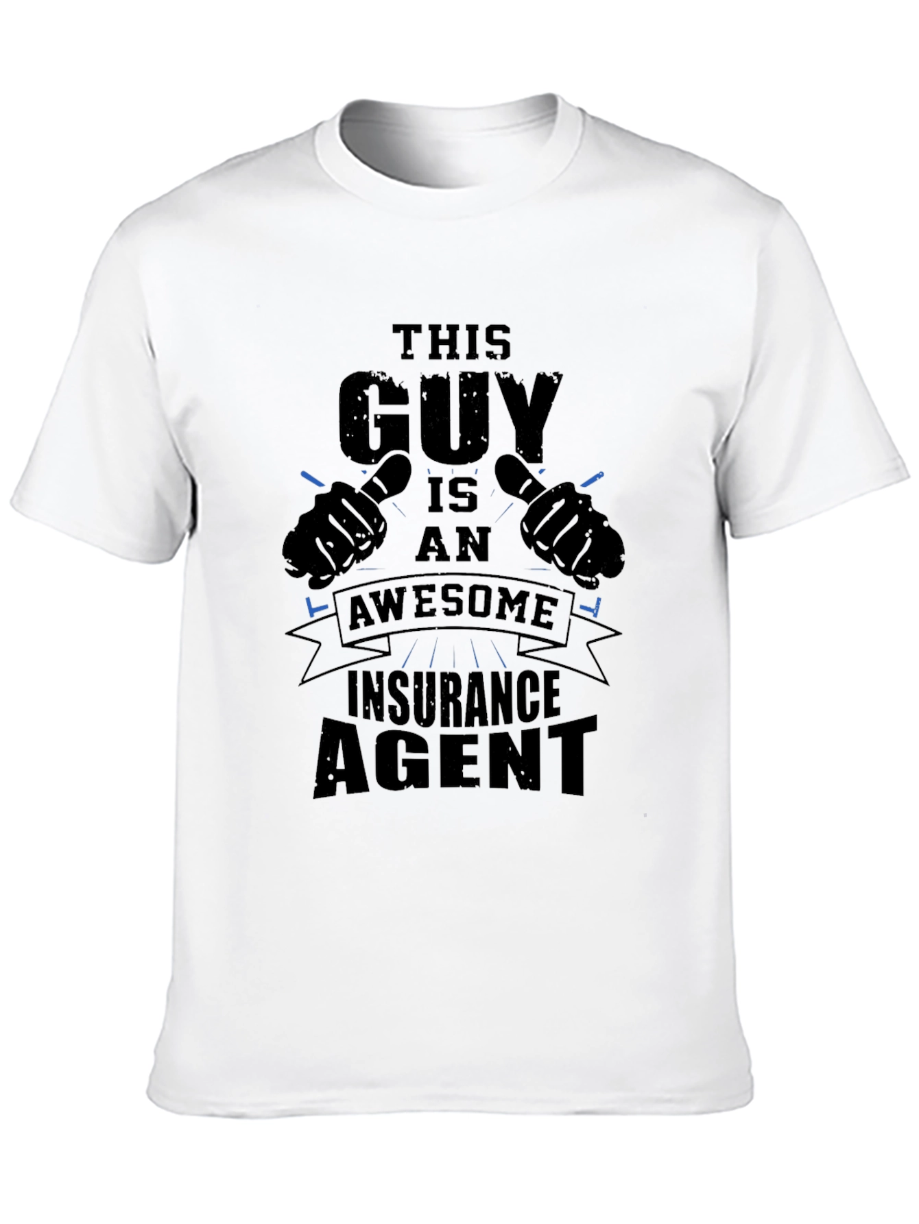 Camiseta Negra: El Mejor Agente de Seguros