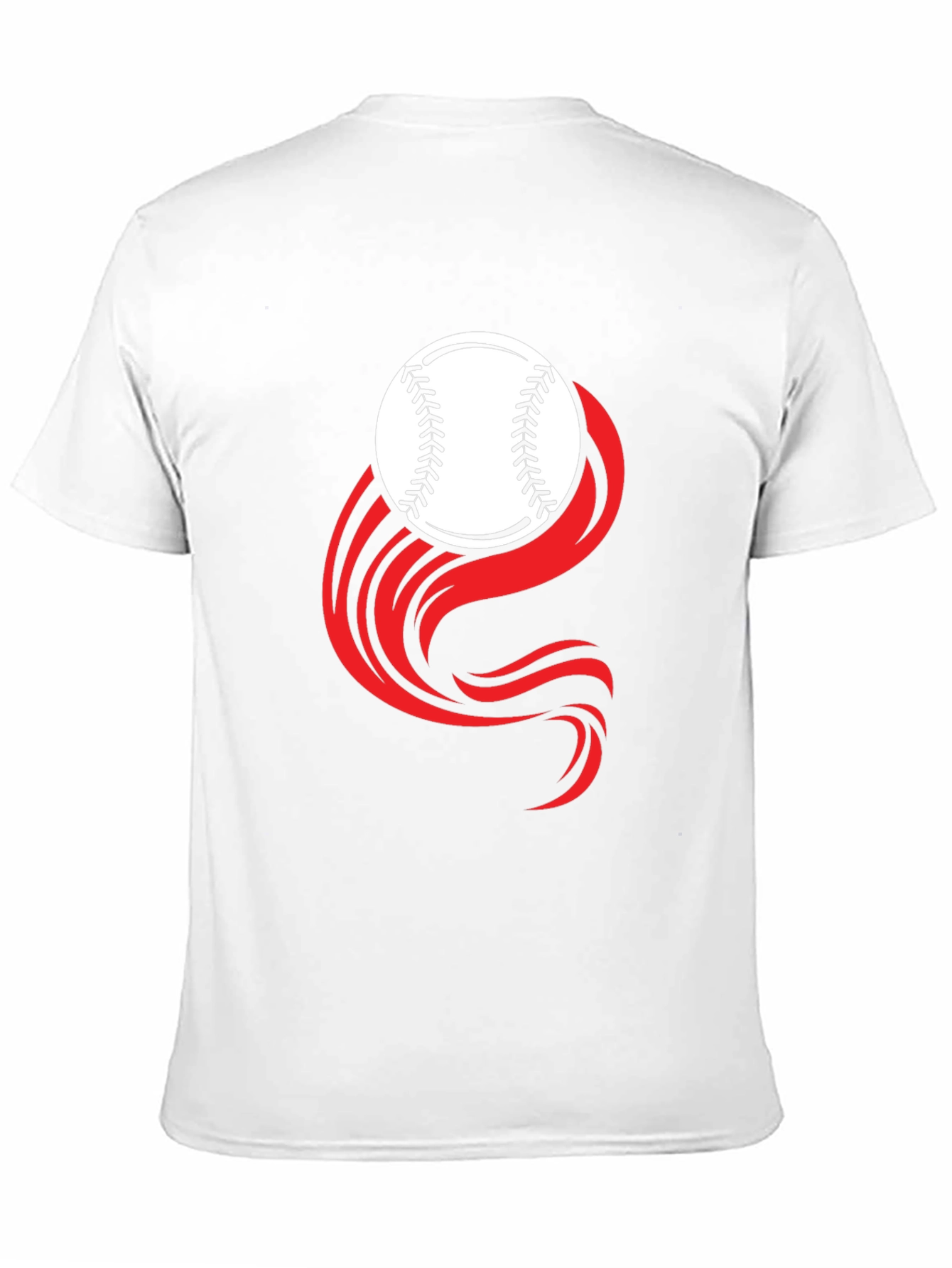 Camiseta Negra Deportiva - Diseño Béisbol