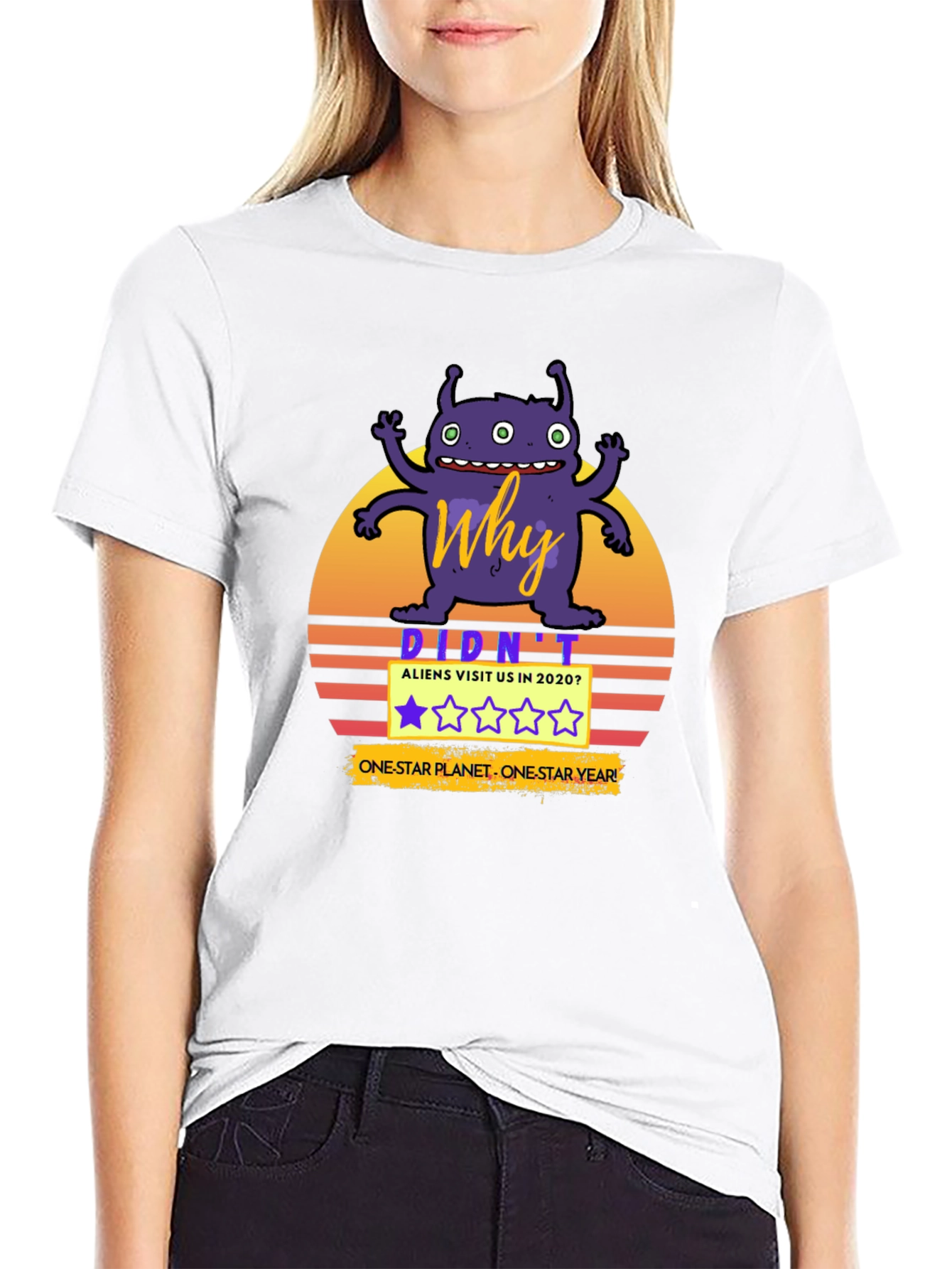 Camiseta Humorística Alienígena 2020