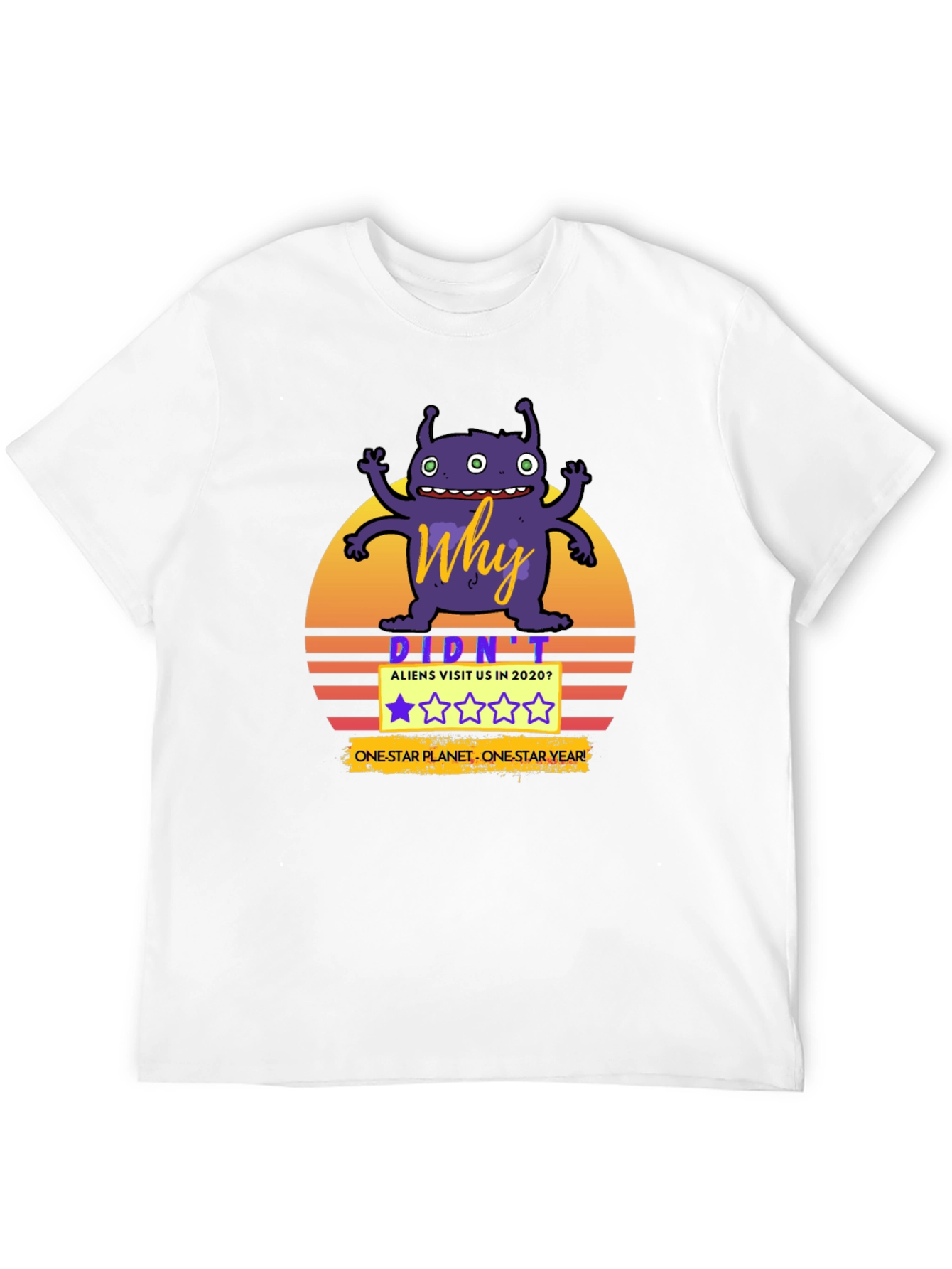 Camiseta Humorística Alienígena 2020