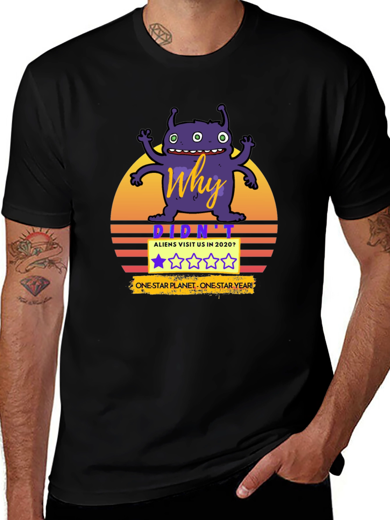 Camiseta Humorística Alienígena 2020