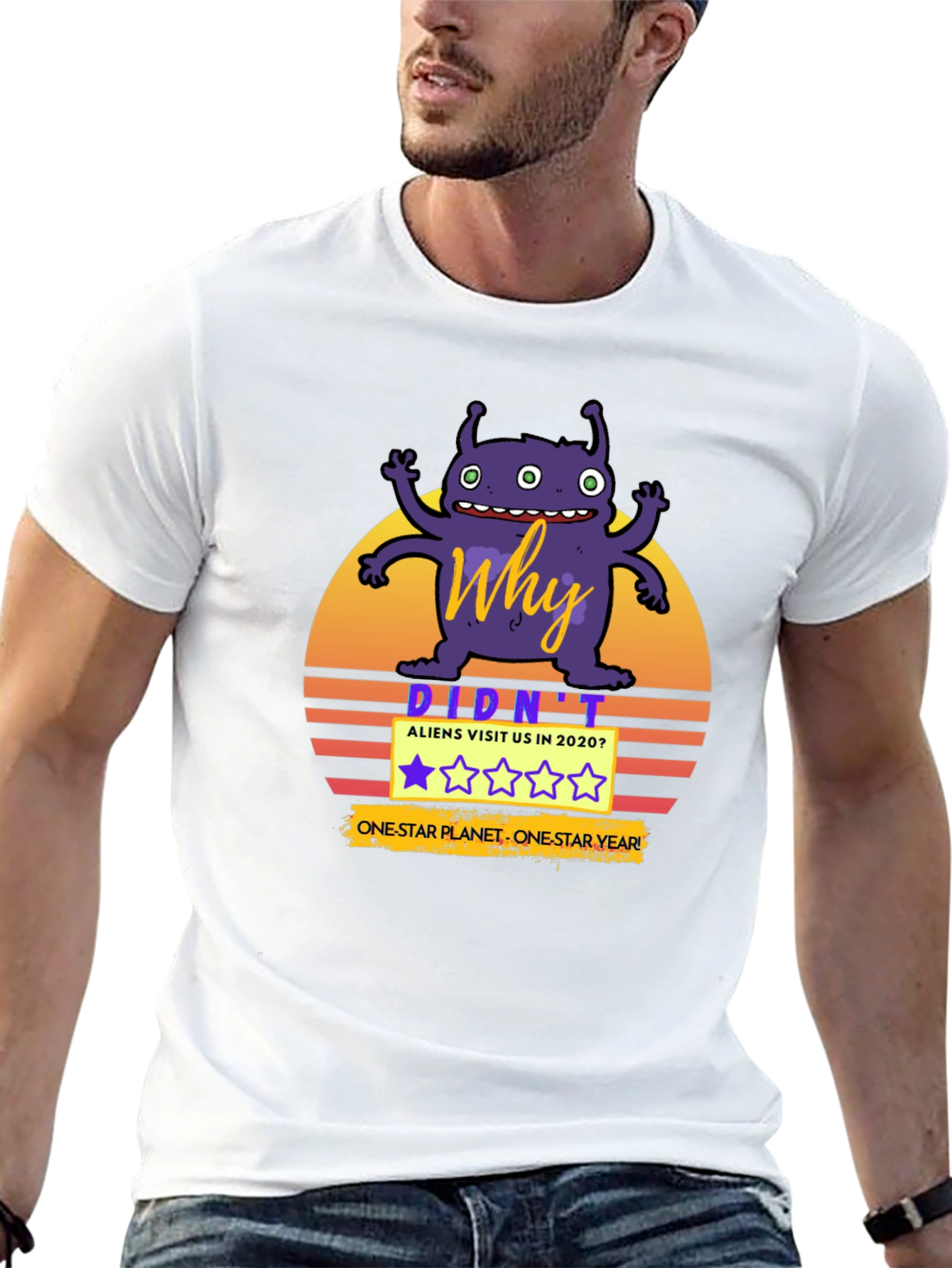 Camiseta Humorística Alienígena 2020