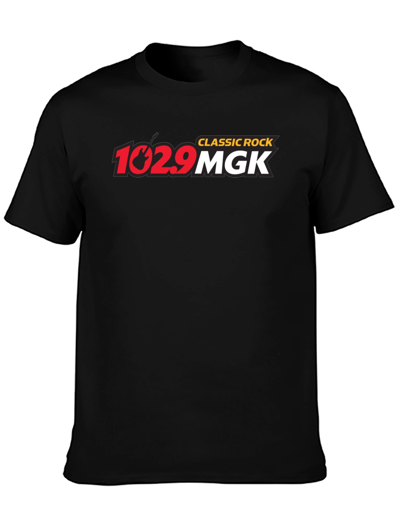 Camiseta Negra Clásica Rock 102.9 MGK