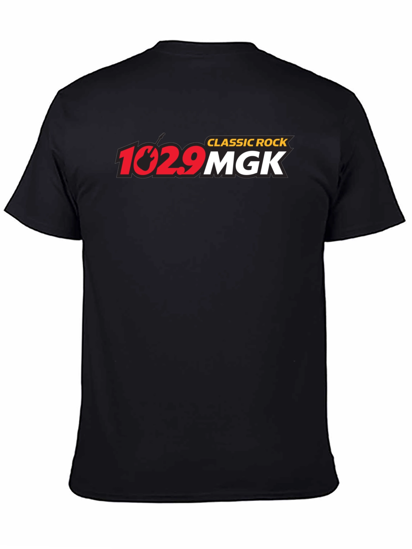 Camiseta Negra Clásica Rock 102.9 MGK