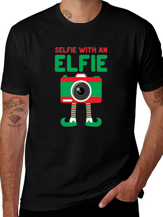 Camiseta Hombre Selfie with an Elfie