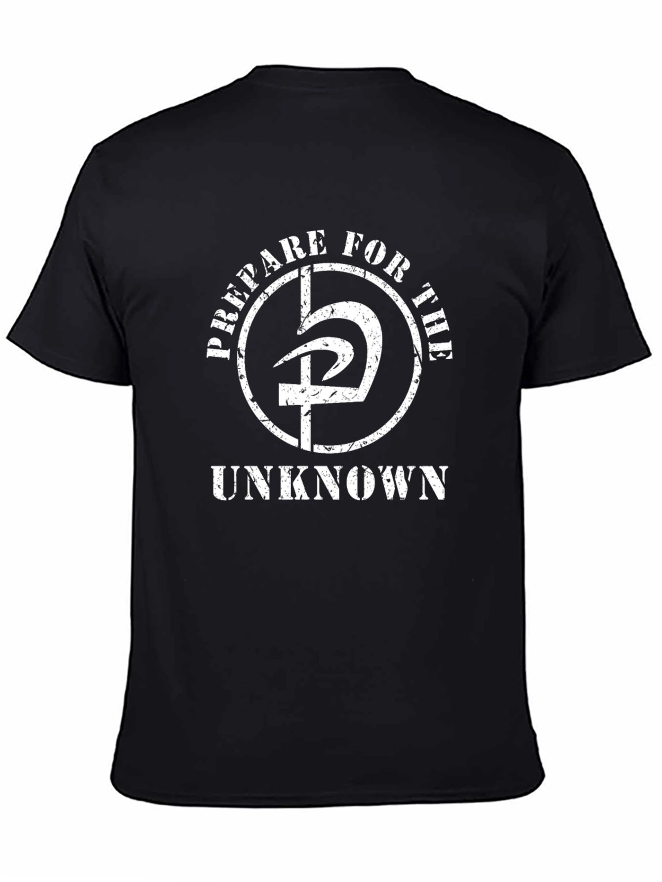 Camiseta Negra Prepare for the Unknown