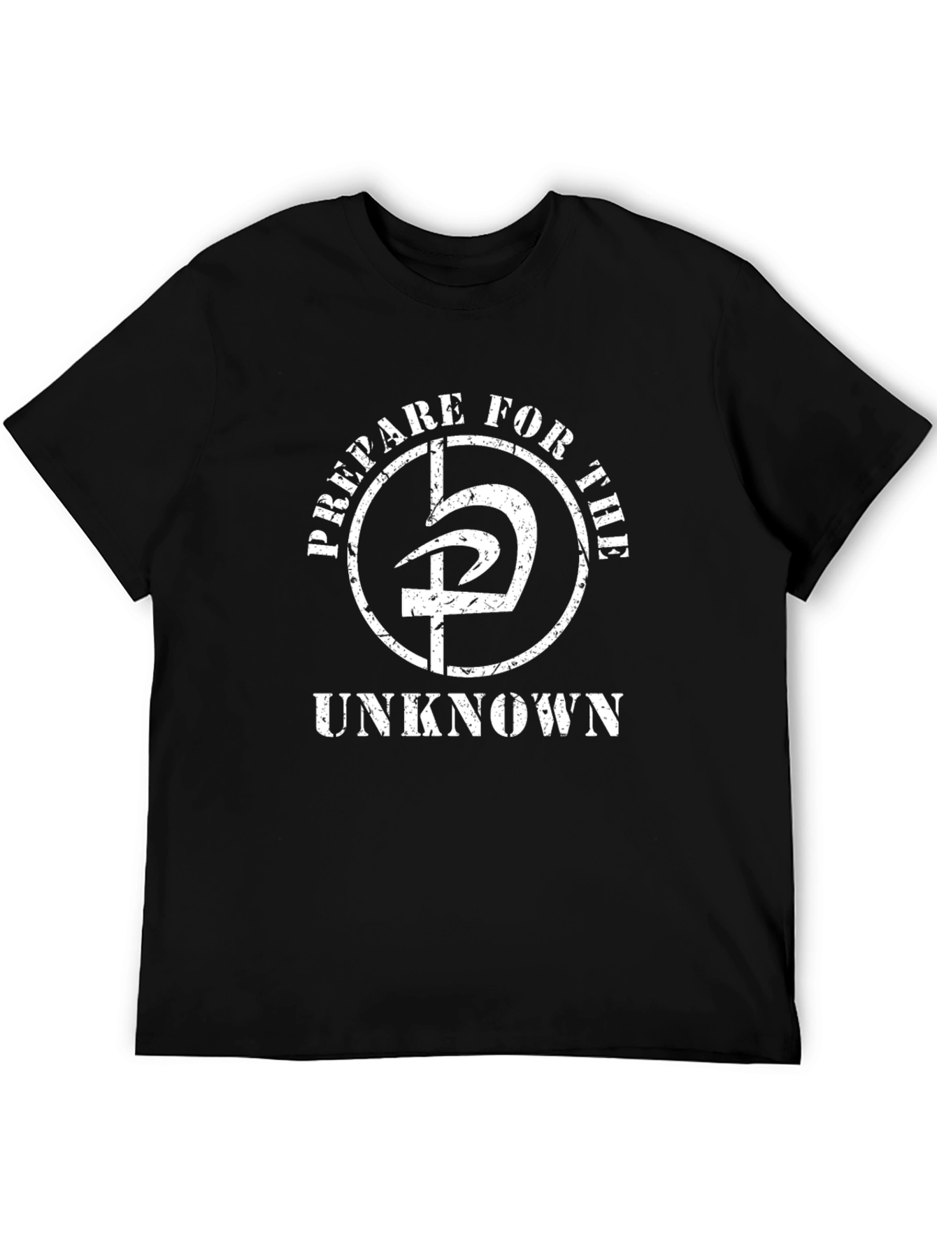 Camiseta Negra Prepare for the Unknown