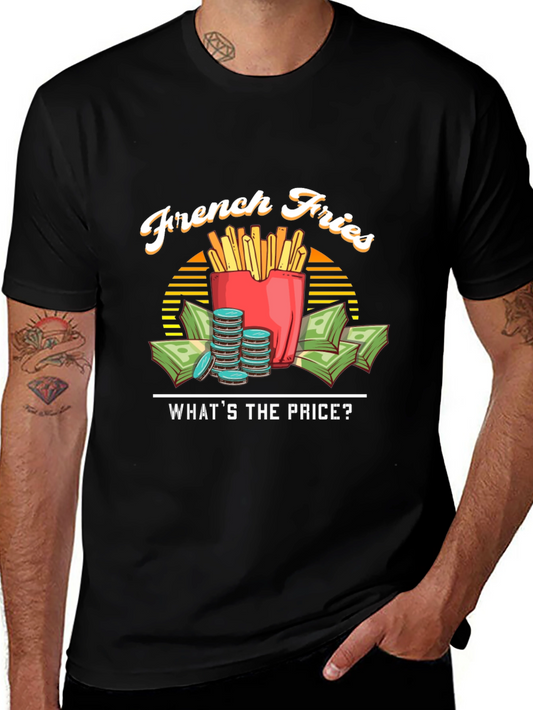 Camiseta Negra: Papas Fritas y ¿Cuál es el Precio?