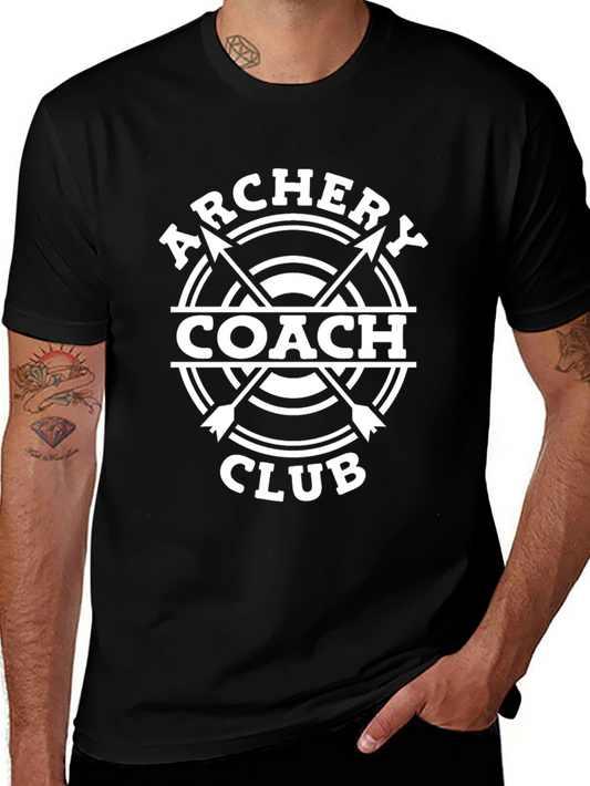 Camiseta Negra Archery Coach Club