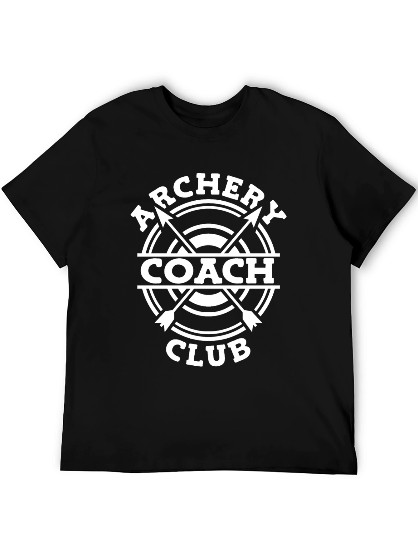 Camiseta Negra Archery Coach Club