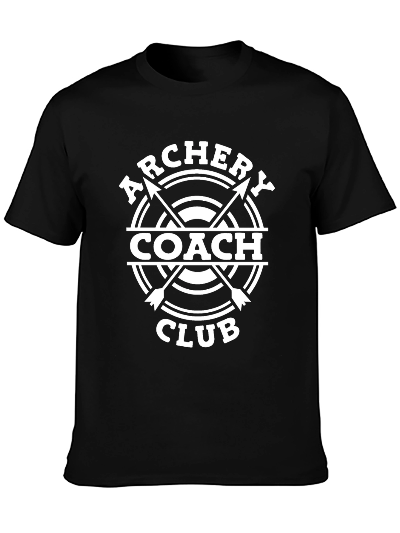 Camiseta Negra Archery Coach Club