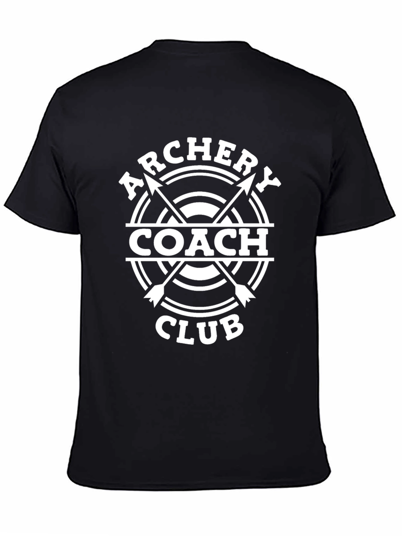 Camiseta Negra Archery Coach Club